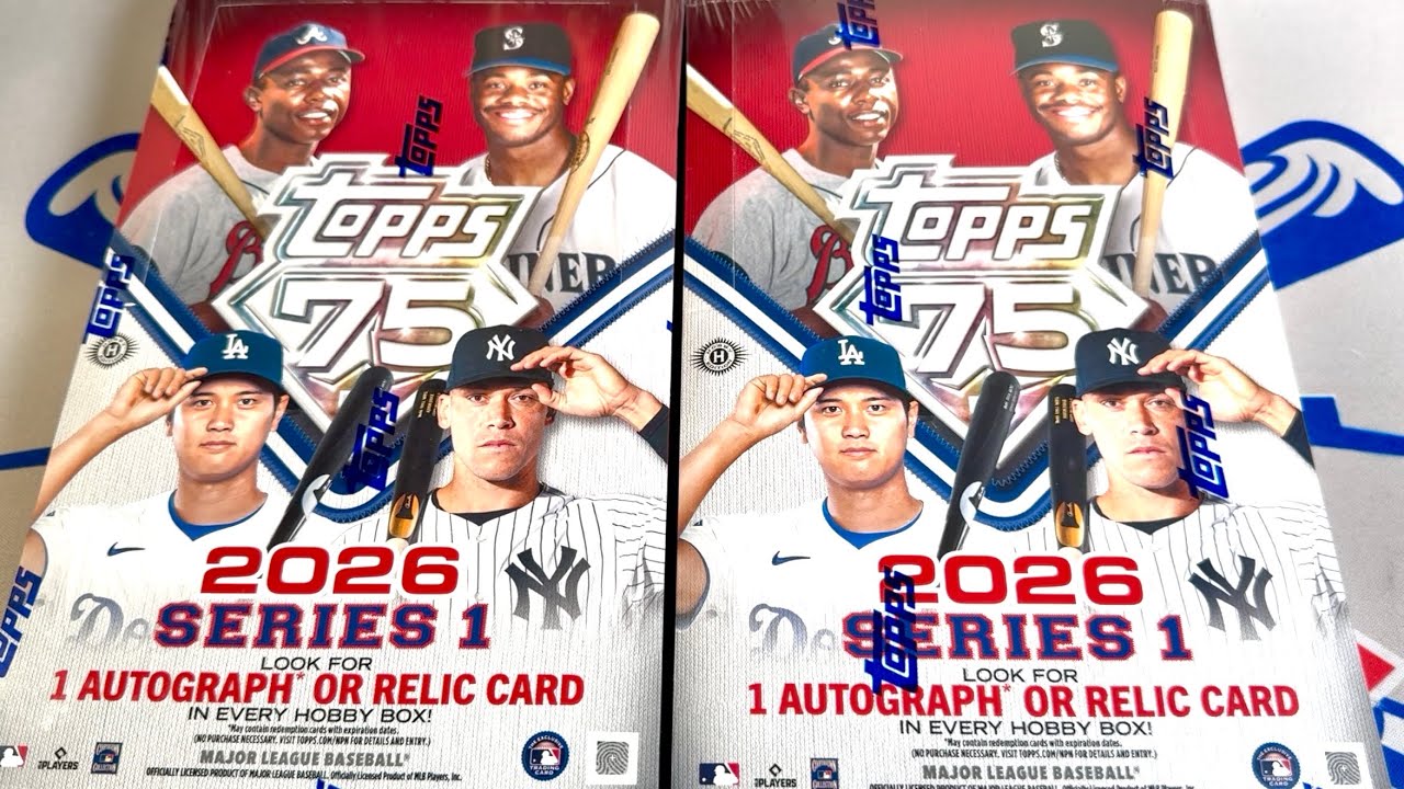 UNREAL $2,000 RETURN FROM A $100 BOX!  NEW RELEASE!  2026 TOPPD SERIES 1 HOBBY BOXES!