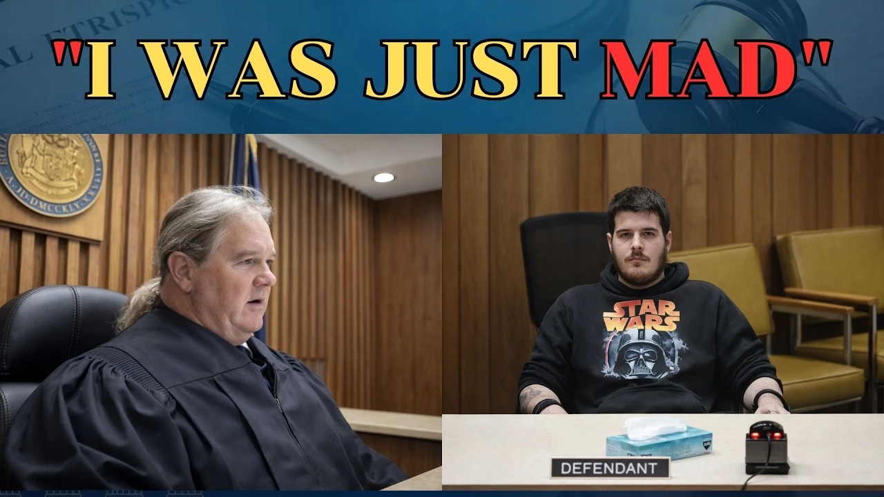 Defendant Admits Breaking Neighbor's Window in Sudden Fit of Rage
