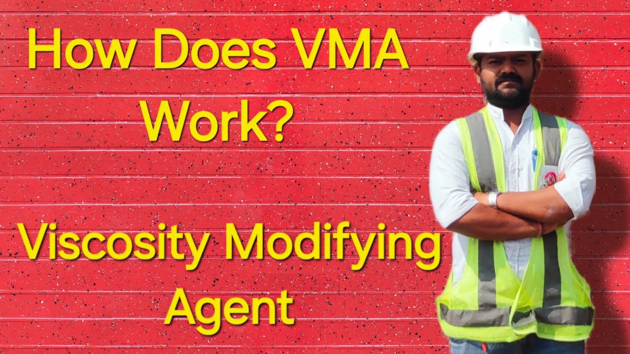 How VMA Works? Viscosity Modifying Agent| All About VMA admixture| Stop Bleeding Control Segregation