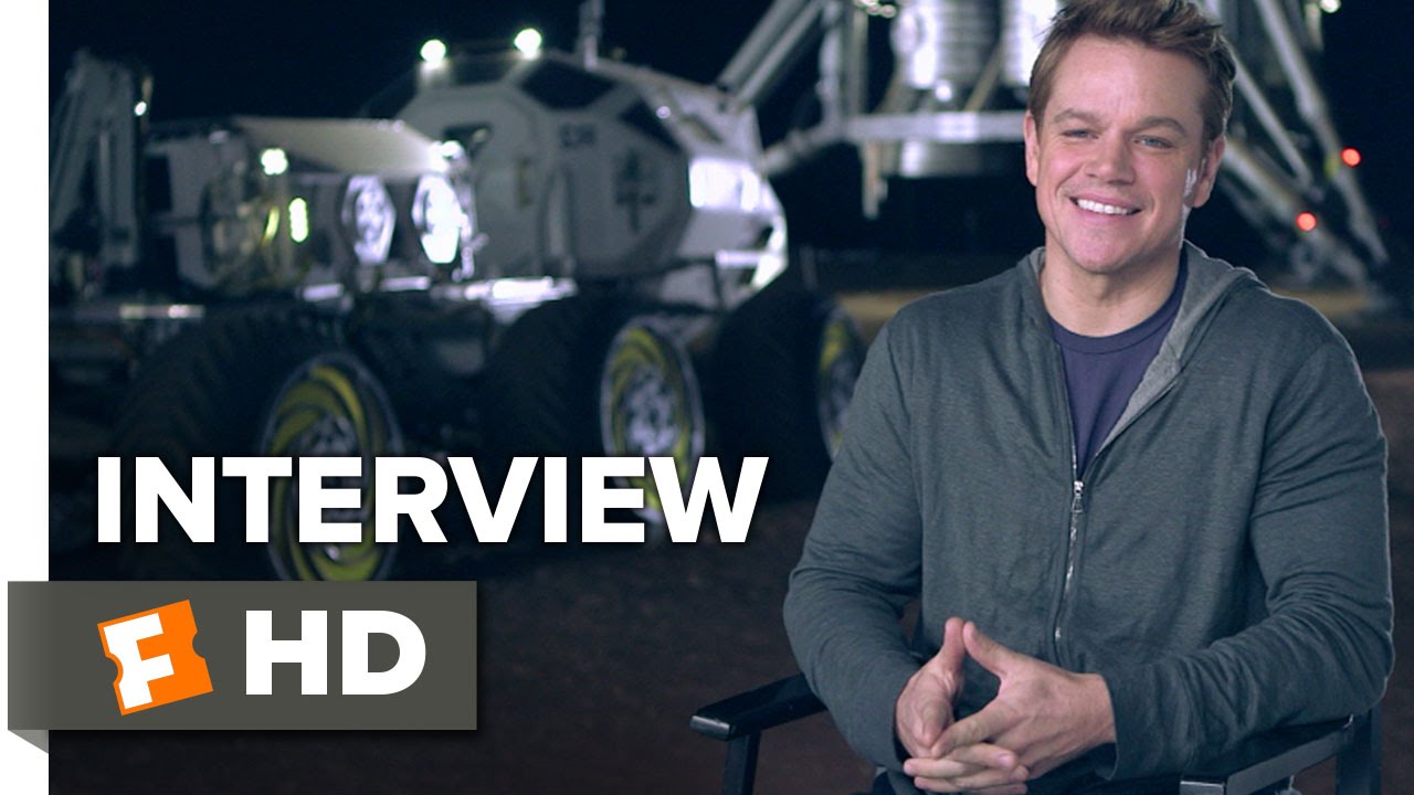 The Martian Interview - Matt Damon (2015) - Action Movie HD