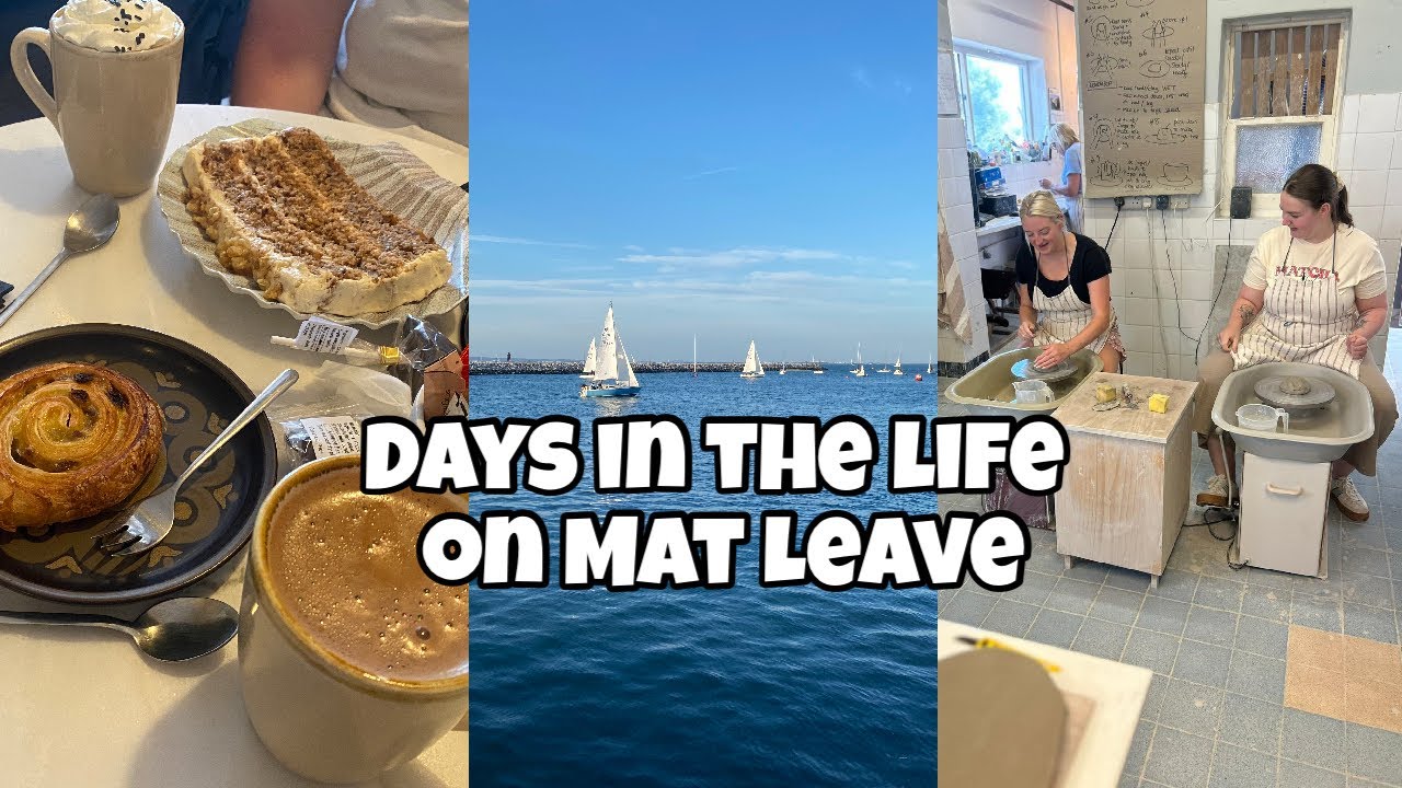 DITL | Mat Leave Vlog | pottery, chocolate apothecary, walks + viral M&S ‘Sandwich’ 🥪🍓🍰🍫✨