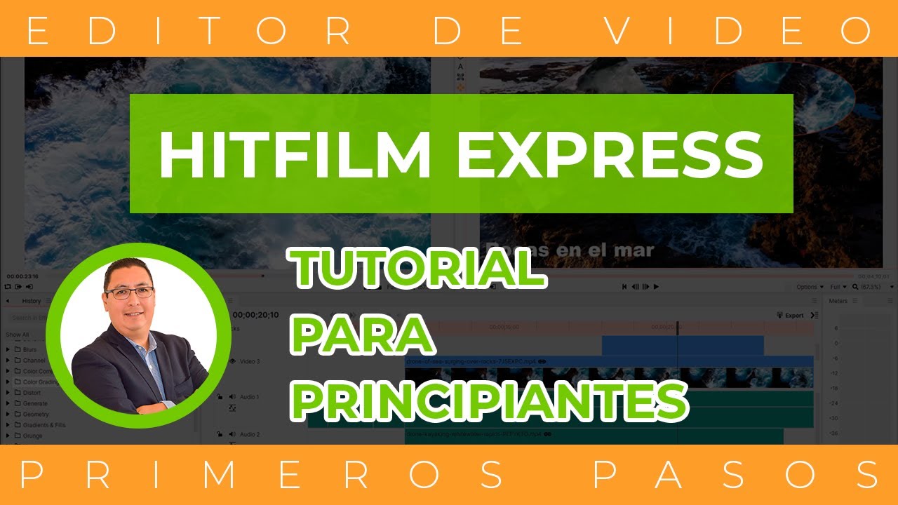 Tutorial HitFilm Express para principiantes