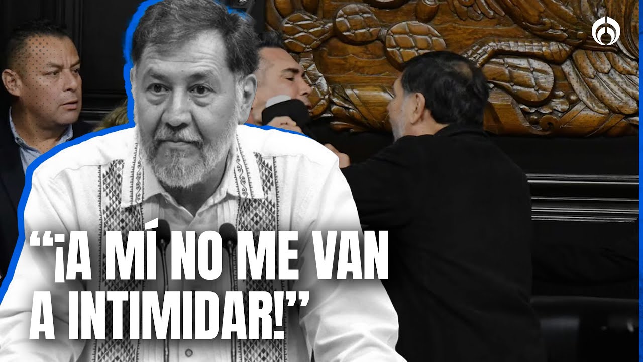 ¿¡De qué me hablas!? Noroña se prende con Pepe tras agresión de Alito