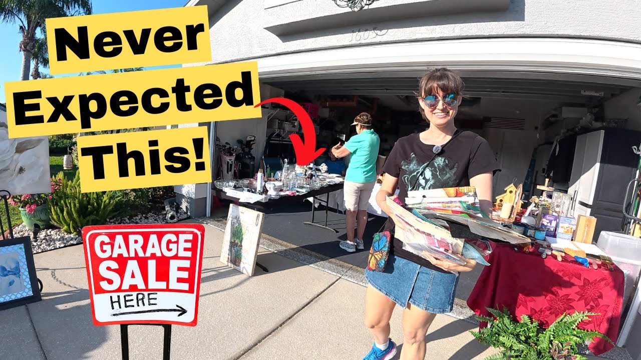 I Was STUNNED & SHAKING After Finding This Garage Sale JACKPOT!