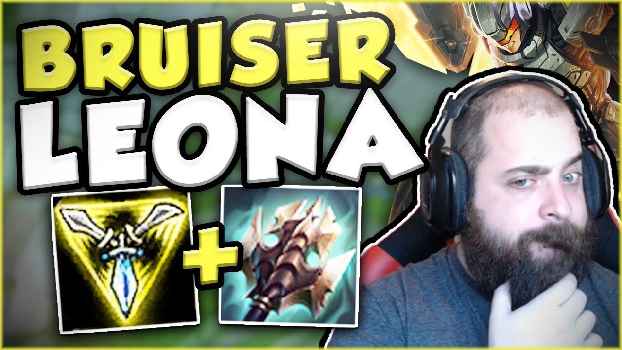 IS THIS BUILD TOO TROLL? NEW BRUISER LEONA IS GENIUS IN TOP! LEONA TOP GAMEPLAY! - League of Legends