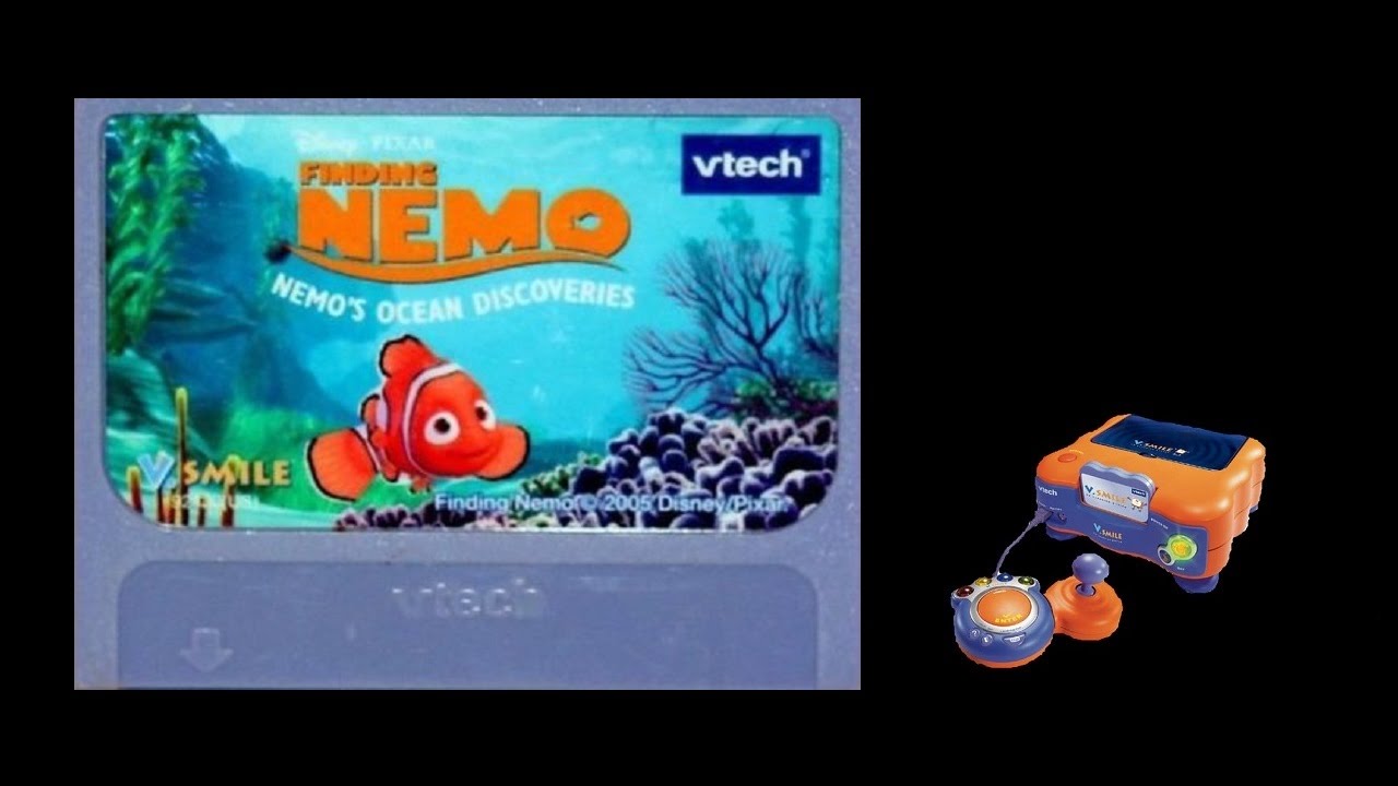 Finding Nemo: Nemo's Ocean Discoveries (V.Smile) (Playthrough) Learning Adventure