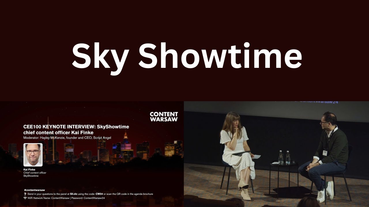 Sky Showtime interview at Content Warsaw