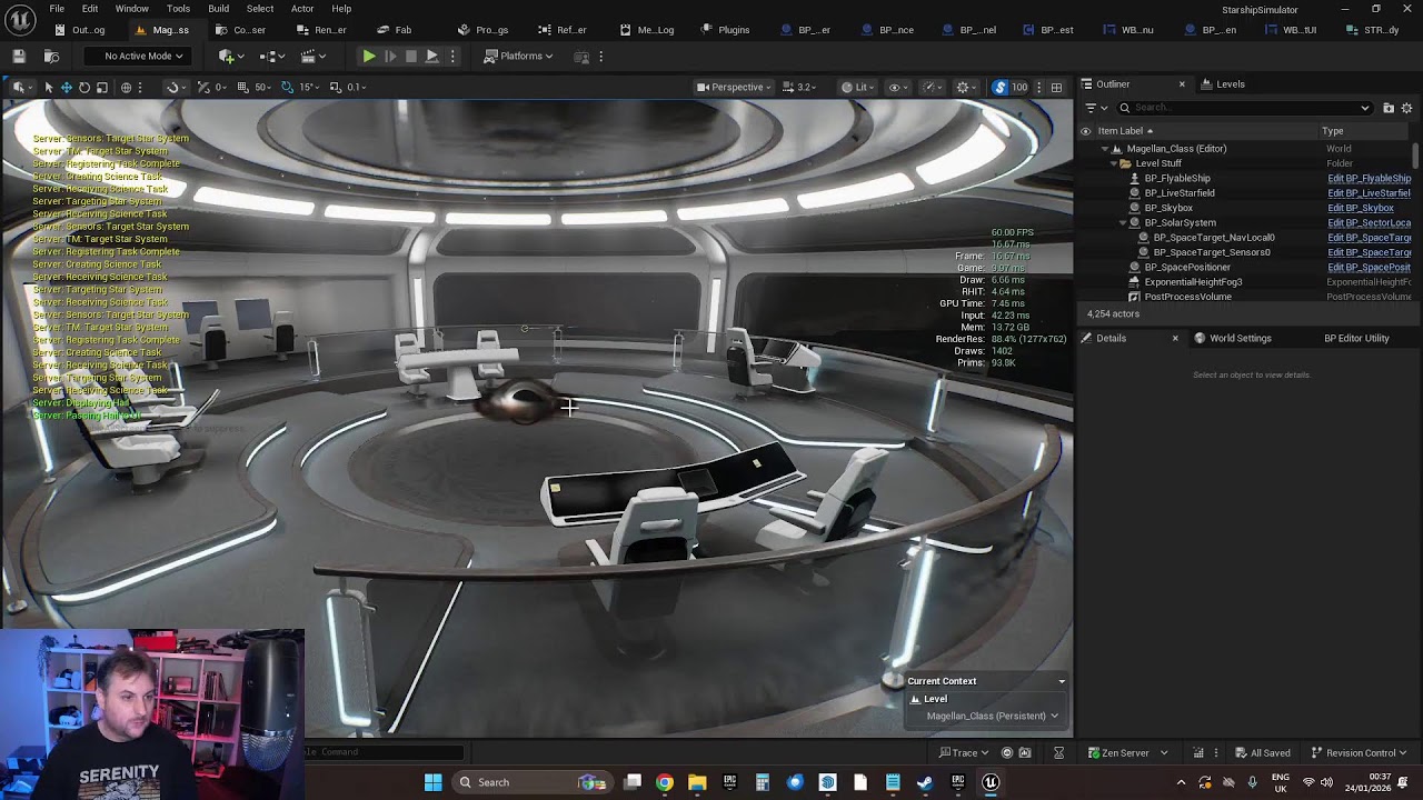 Starship Simulator -  Random Friday! - Ship/Crew Task Management