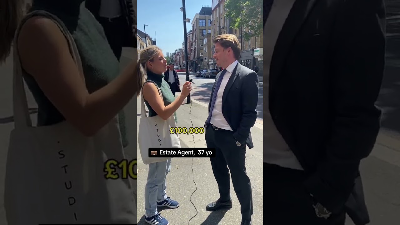 LONDON ESTATE AGENT MAKES HOW MUCH?! 😅 #shorts