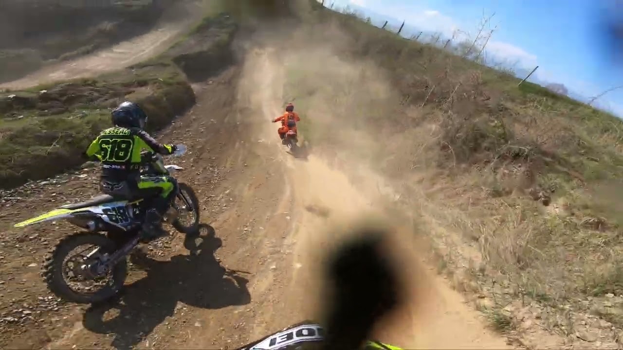 First Race on 125 ccm. | Sezegnin 2022