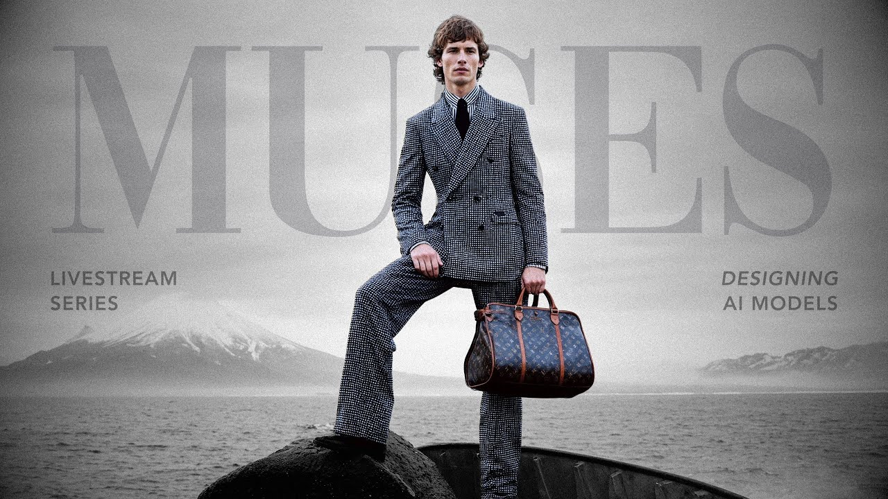 Louis Vuitton & Nike INSPIRED AI Fashion Photoshoots with M.U.S.E.™