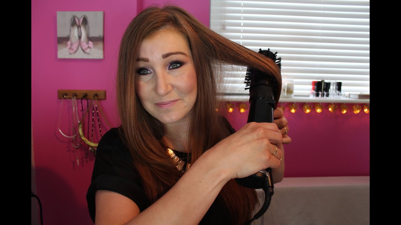 Babyliss Big Hair Brush - Demo for Long Thick Hair
