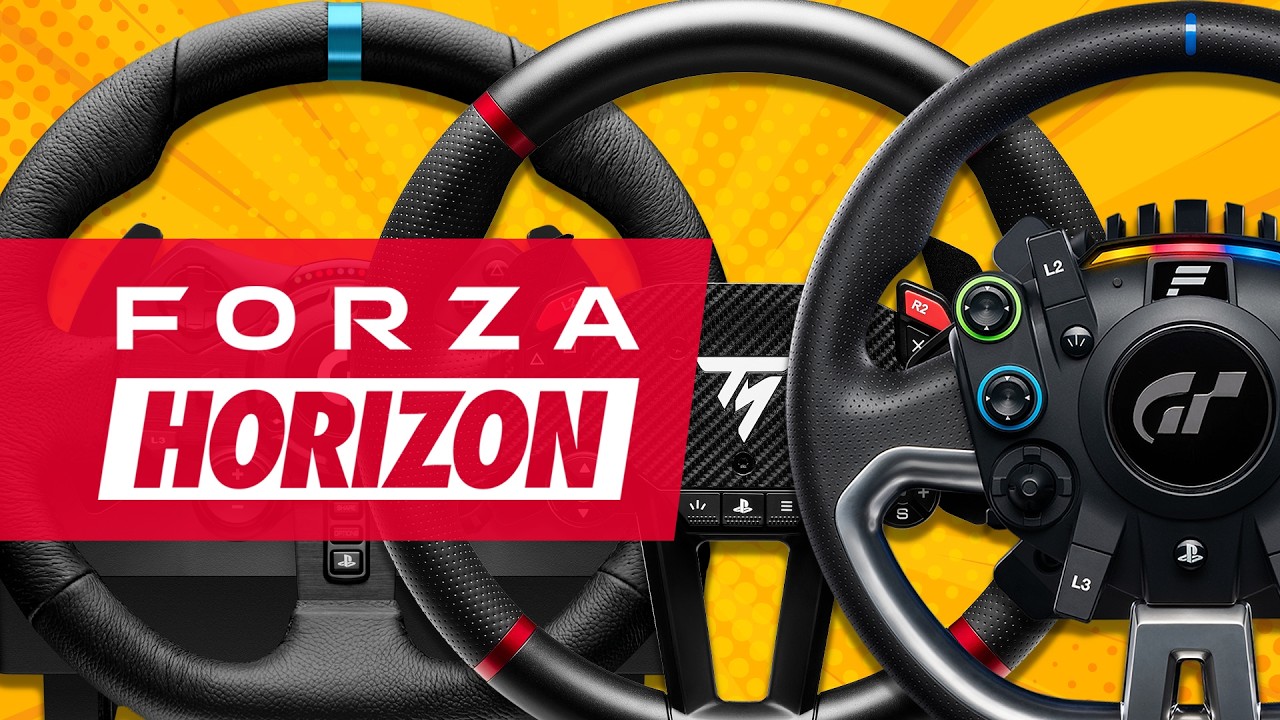 Forza Horizon 5: Mein SETUP für Logitech, Thrustmaster und Fanatec Lenkräder