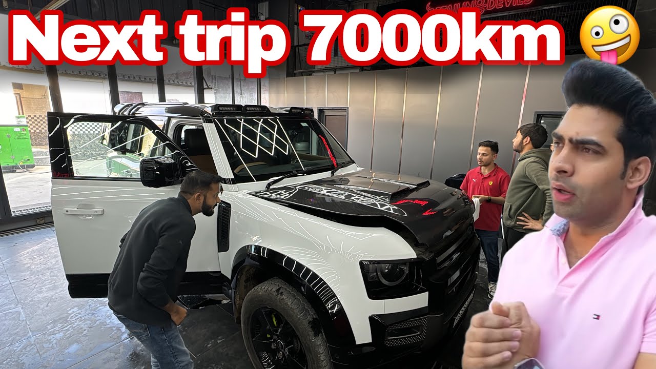 Defender ki abhi tak sab se long trip 7000km 🤪 || Ajju0008