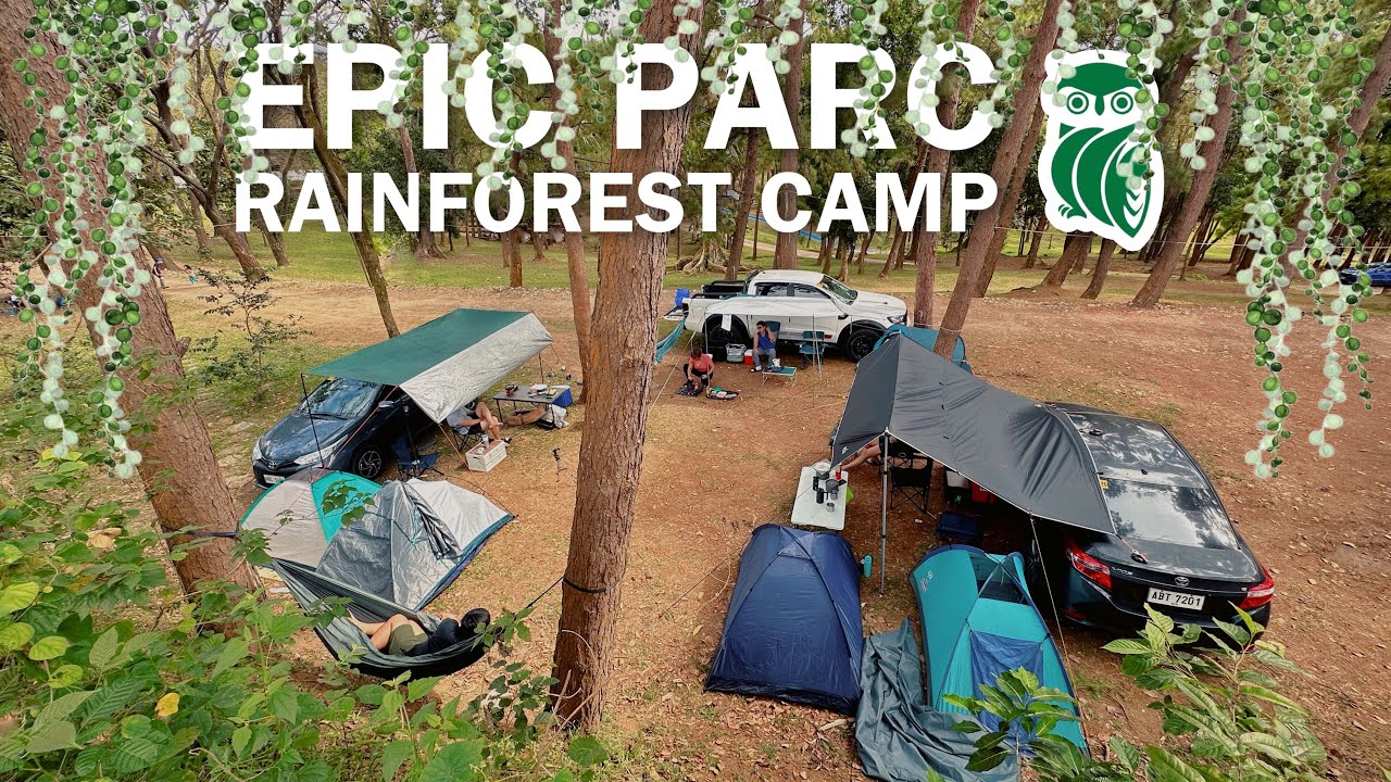 PAHINGA VLOG 11 - CAR CAMPING AT EPIC PARC, TANAY RIZAL | BARKADA TRIP | TOYOTA VIOS - SEDAN