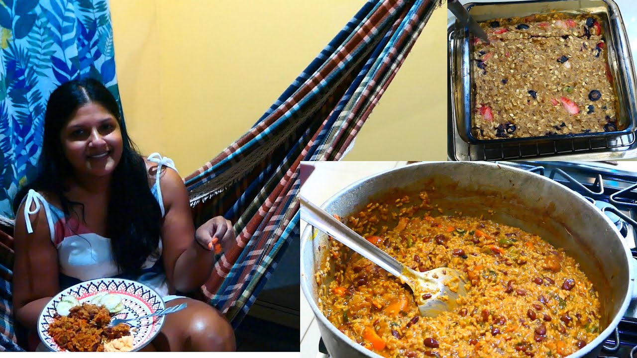 Mom's More-Meat-Than-Rice Pelau & My Homemade Oat Bars | Day 4 Pt 1