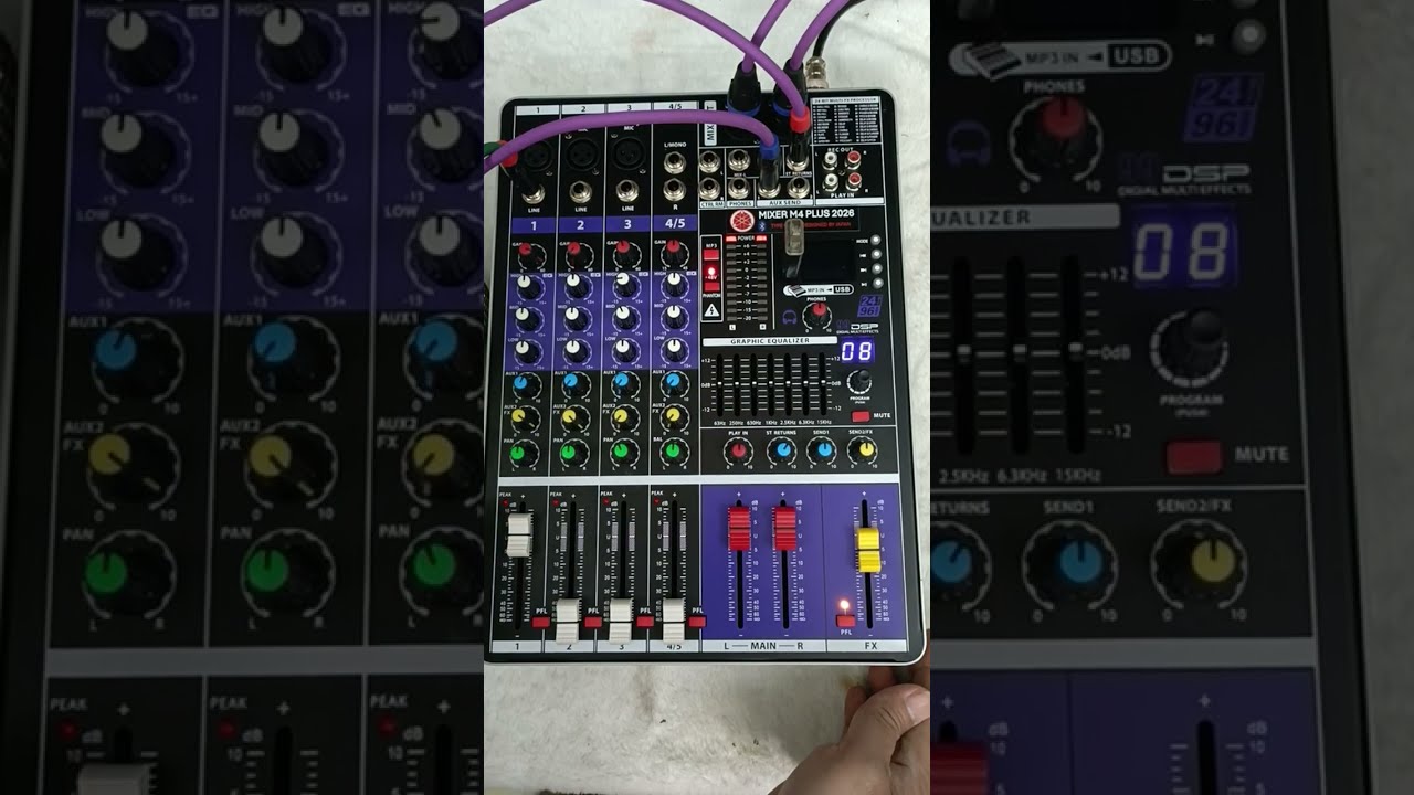 Lấy efct rời trên M4 2026. giá mixer 2tr1, dây efct 400K.ĐT-ZALO. 0986.92.11.68