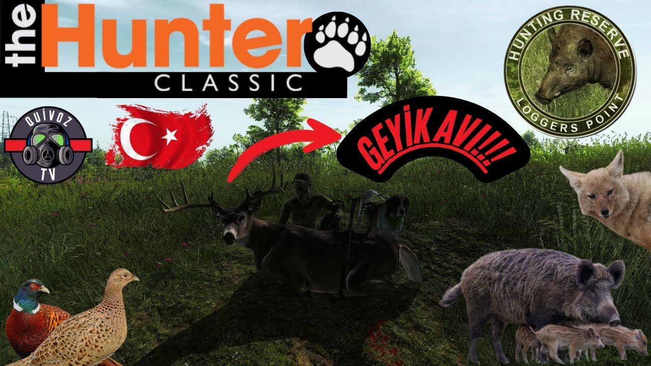 The Hunter Classıc -- logger's point -- kuleden geyik avı!!! #deerhunting