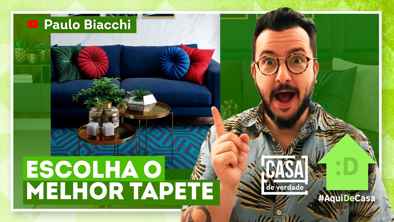 Como decorar sua casa usando tapetes com Paulo Biacchi
