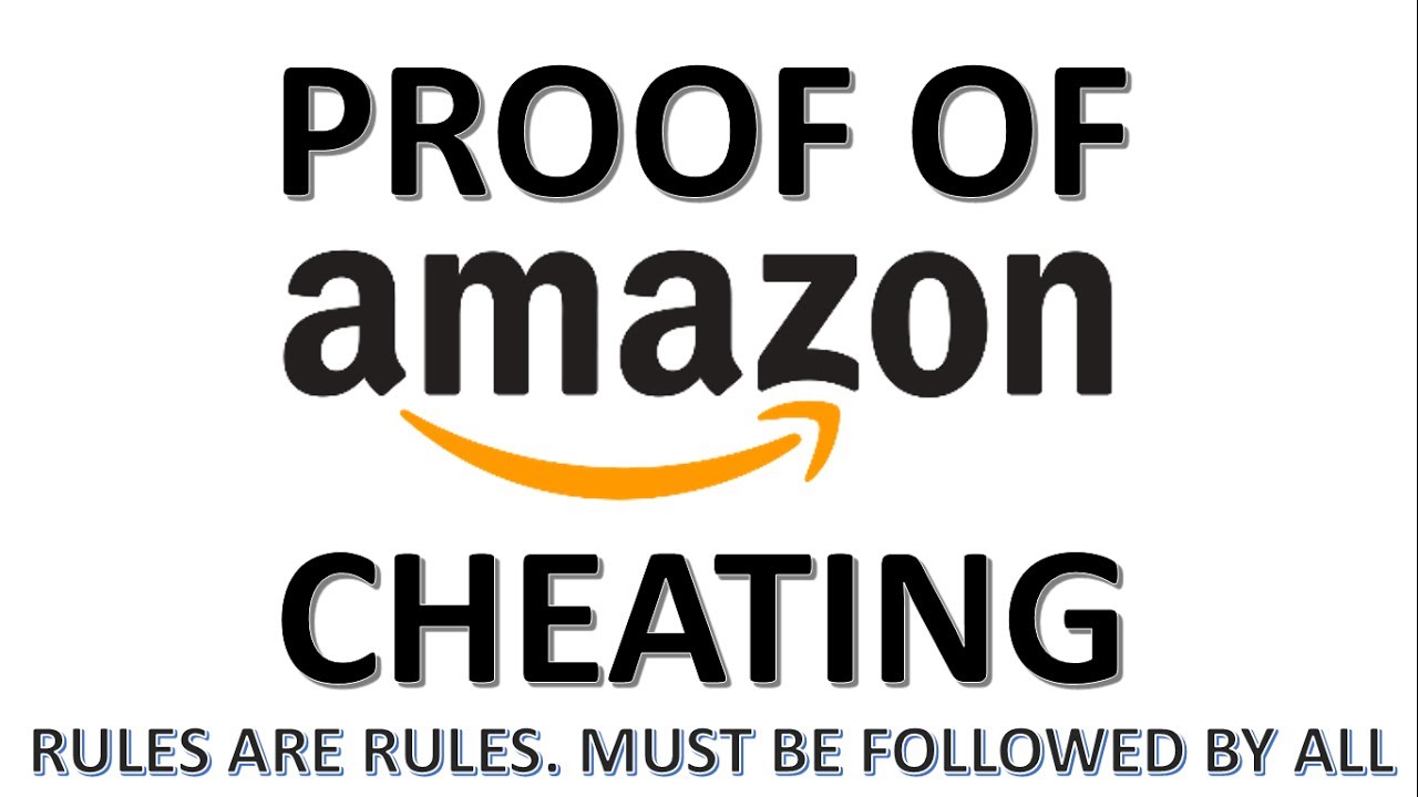 SMALL PROOF ON HOW AMAZON IS CHEATING BUYERS AND SELLERS