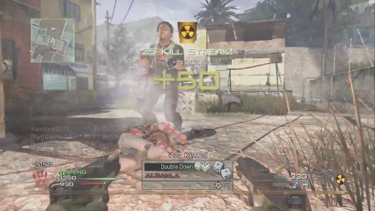 MW2 - Favela 18-Man Free-For-All Nuke (36-1) [2025]