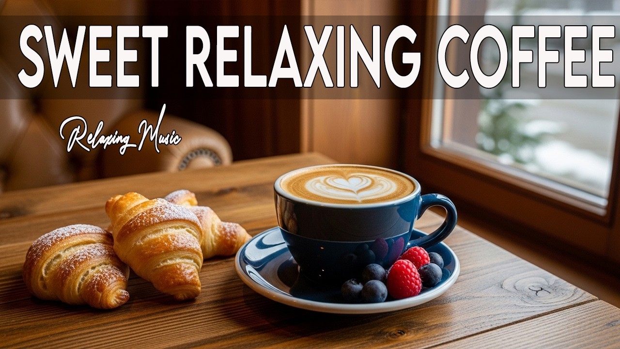 Sweet Relaxing Jazz Music ☕ Bossa Nova instrumental for Working, Studying and Stress Relief