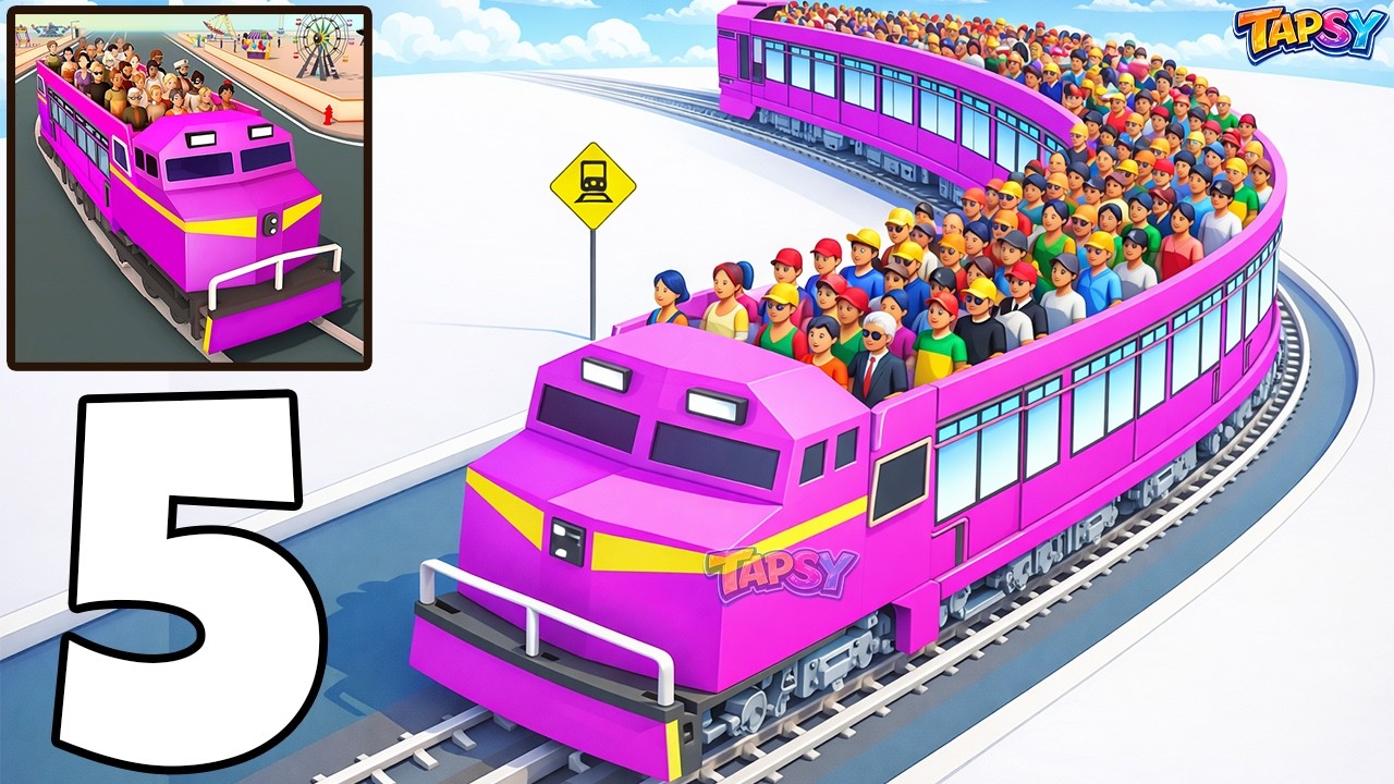 TAPSY Passenger Express Train Game Part5