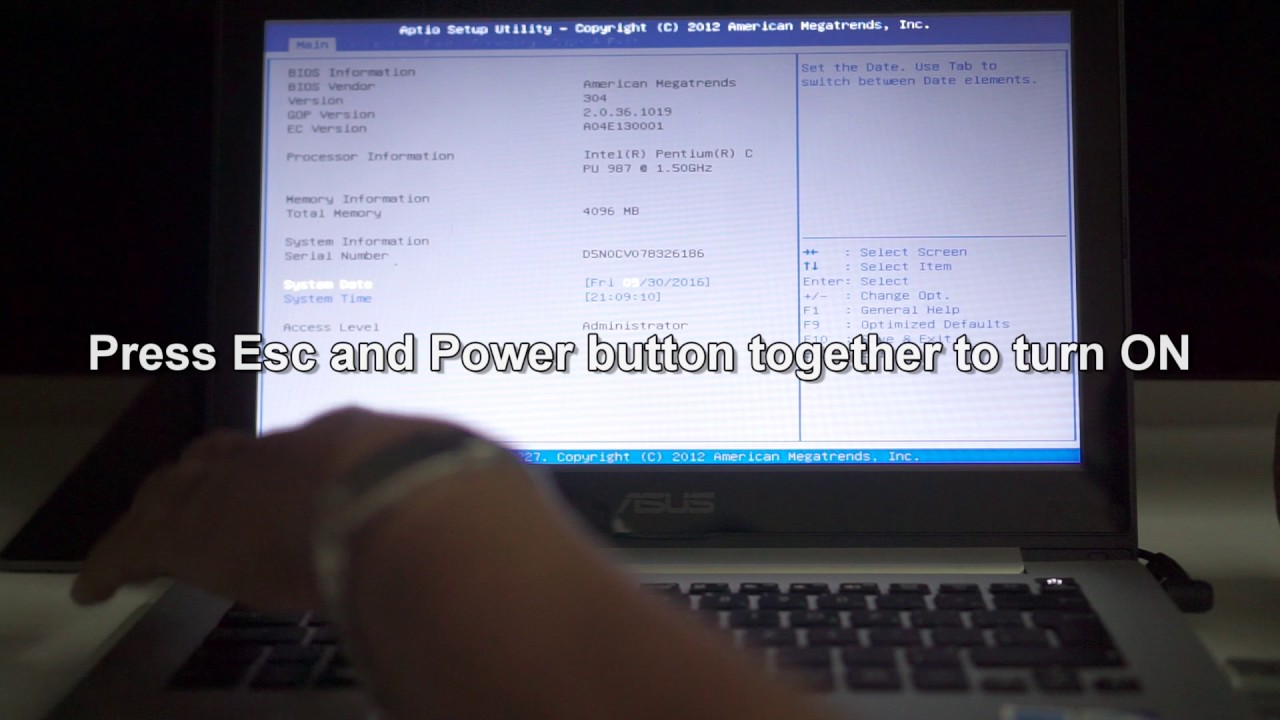 How to enable USB Drive boot option in ASUS