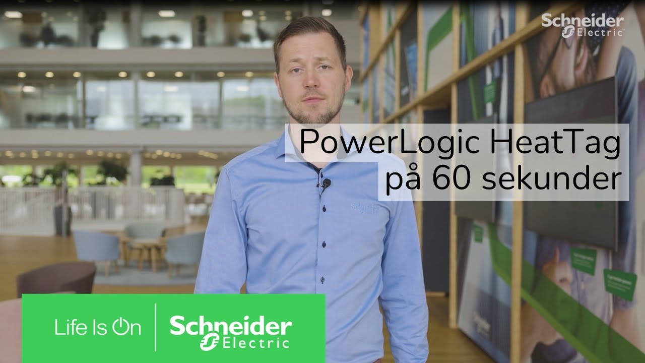 PowerLogic HeatTag for brandforebyggelse p&aring; 60 sekunder