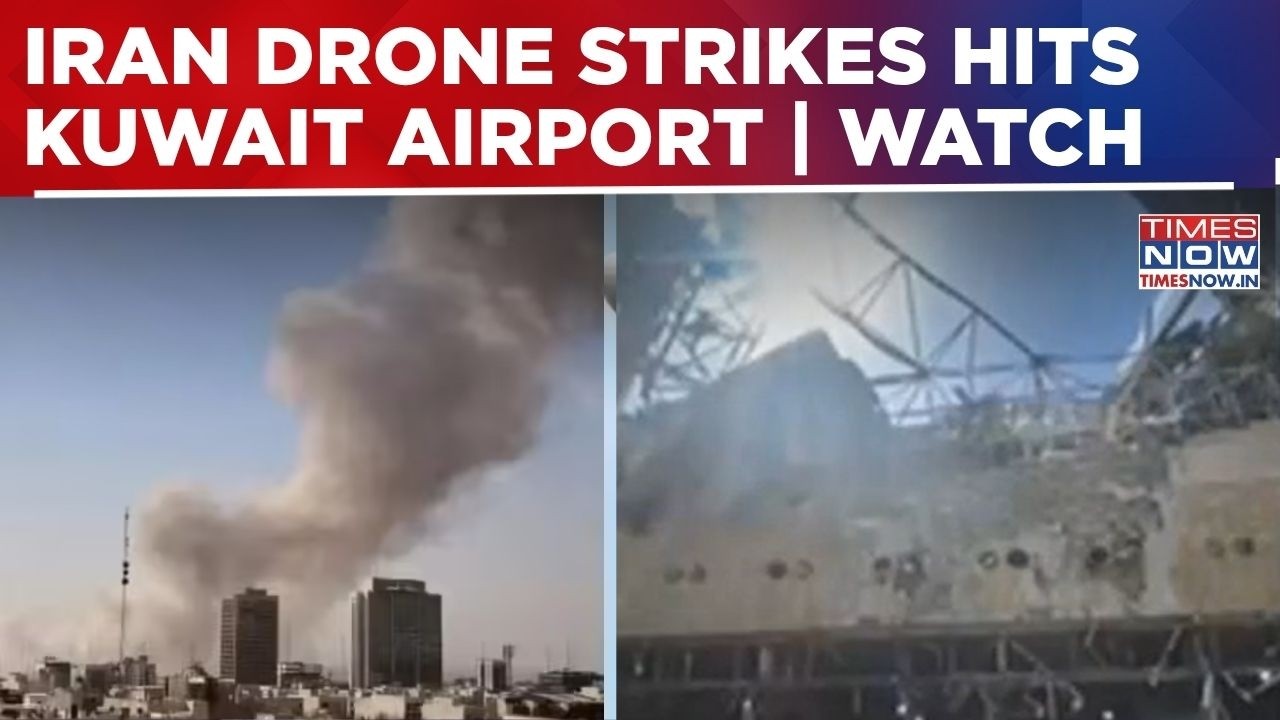 Iran Drone Strike Hits Kuwait Airport Terminal; One Killed | Breaking News | Gulf Tensions Surge