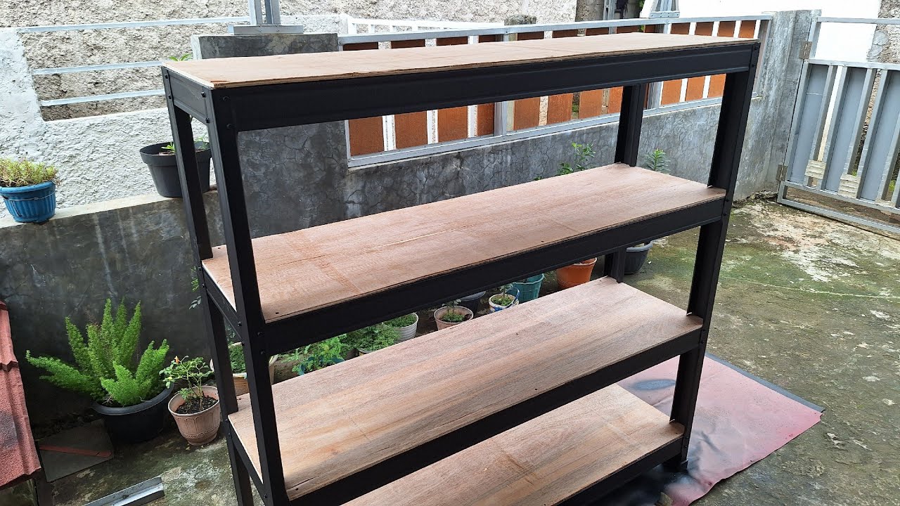 Rak Susun Dari Baja Ringan | DIY Metal Stud Rack