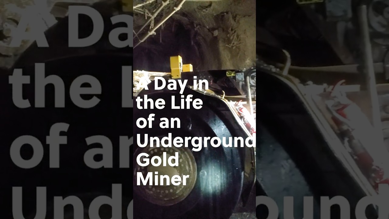 Another Day in the Life of an Underground Gold Miner! #alaska #goldindustry #dayinthelife