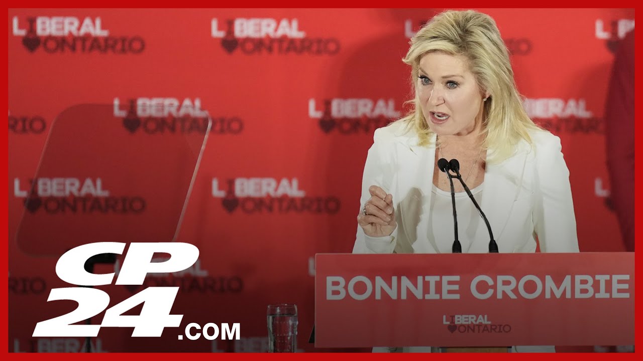 Bonnie Crombie no longer Ontario Liberal leader &lsquo;effective immediately&rsquo;