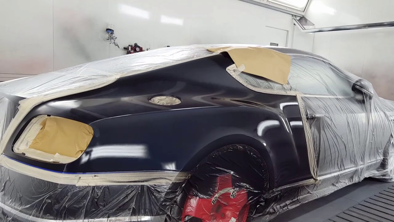 Painting a Bentley continental gt (standox)