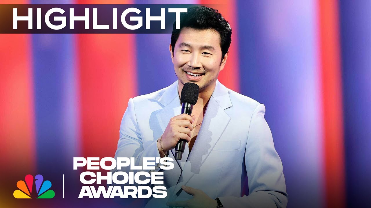 Simu Liu Hosts the PCAs Like Jeremy Allen White Runs The Bear | People's Choice Awards 2024 | NBC