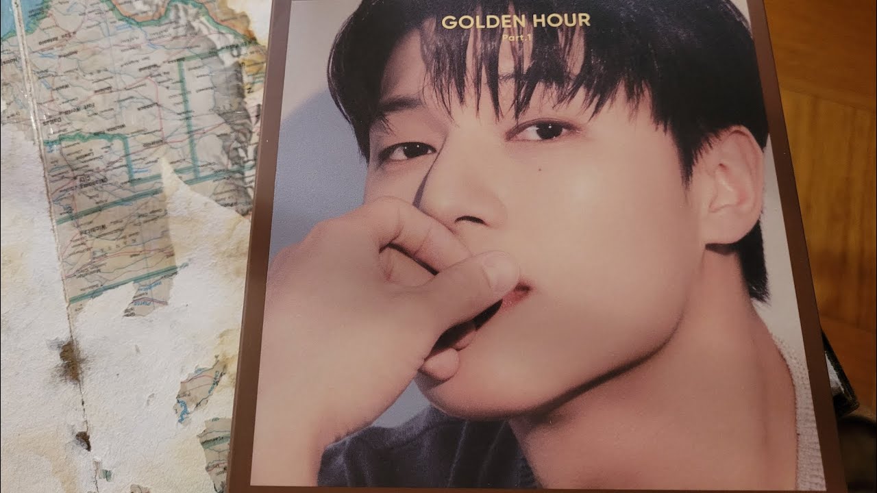 Unboxing Ateez's Golden hour part 1 digipak (Wooyoung ver. ) !!