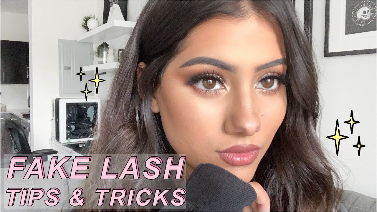 BEGINNER'S GUIDE TO APPLYING FAKE EYELASHES | Zoe Cavey