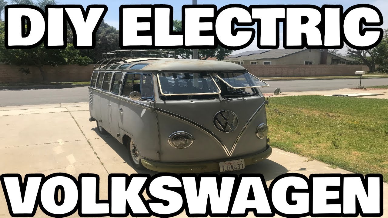 Exploring the cheap DIY electric Volkswagen samba
