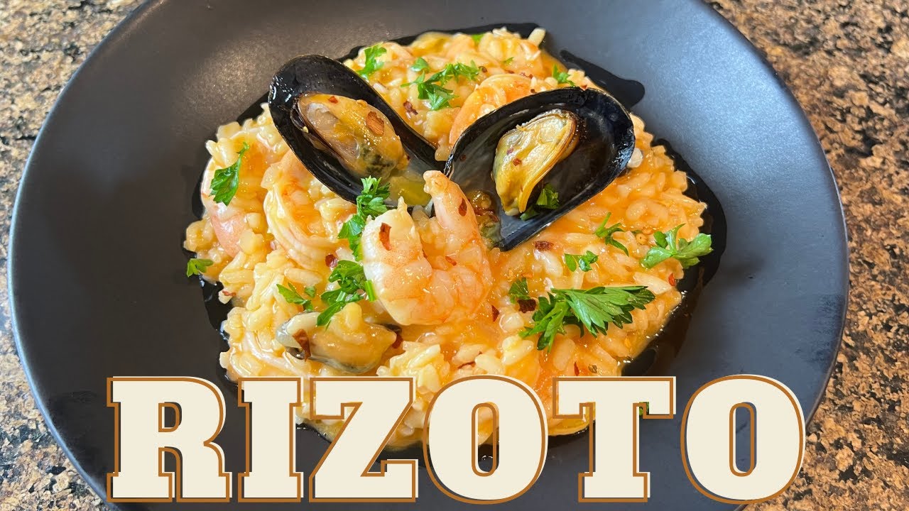 Rizoto -  Sekretet e Pregatitjes te Rizotos Me Fruta Deti si ITALIANET | Seafood Rizoto