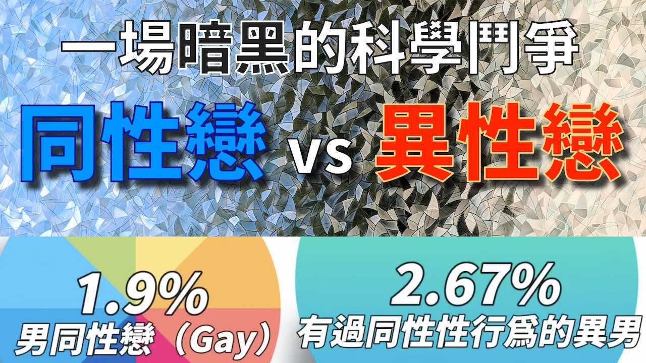同性戀 vs. 異性戀，誰比較會養小孩？科學知識不科學 Pt.2｜和同性發生過關係的異性戀，竟然比同性戀還多？