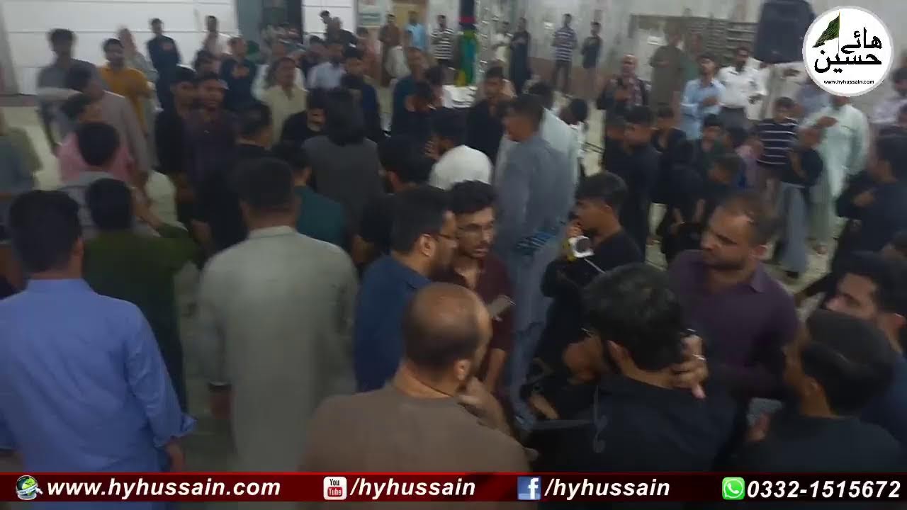 Live Majlis 11 July 2023 at Bangash Colony Rawalpindi