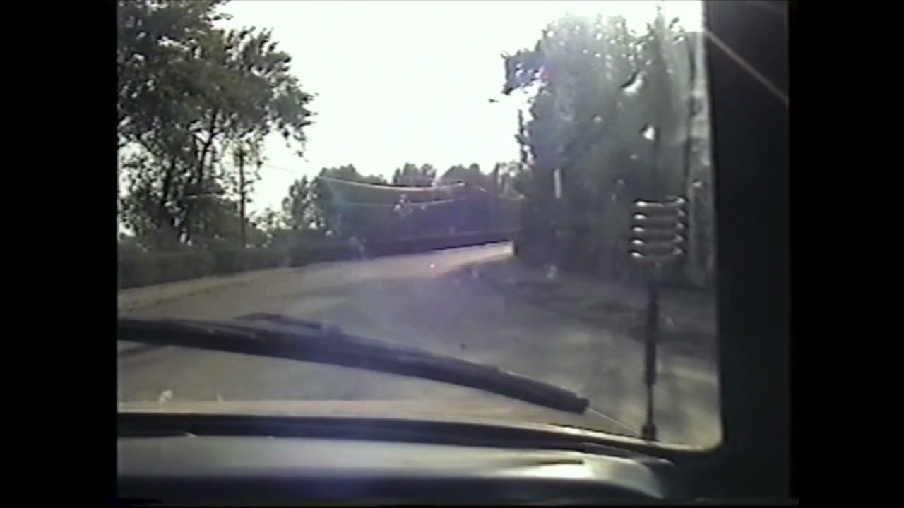 Wąbrzeźno 1991 r - Przejazd przez miasto z komentarzem