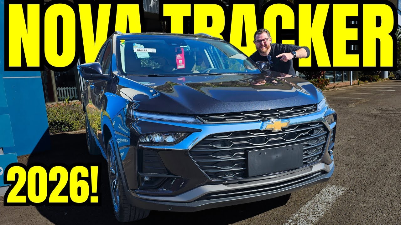 Nova Chevrolet Tracker 2026: Veja Tudo! Por Dentro, Por Fora e Rodando! Vale a Pena?