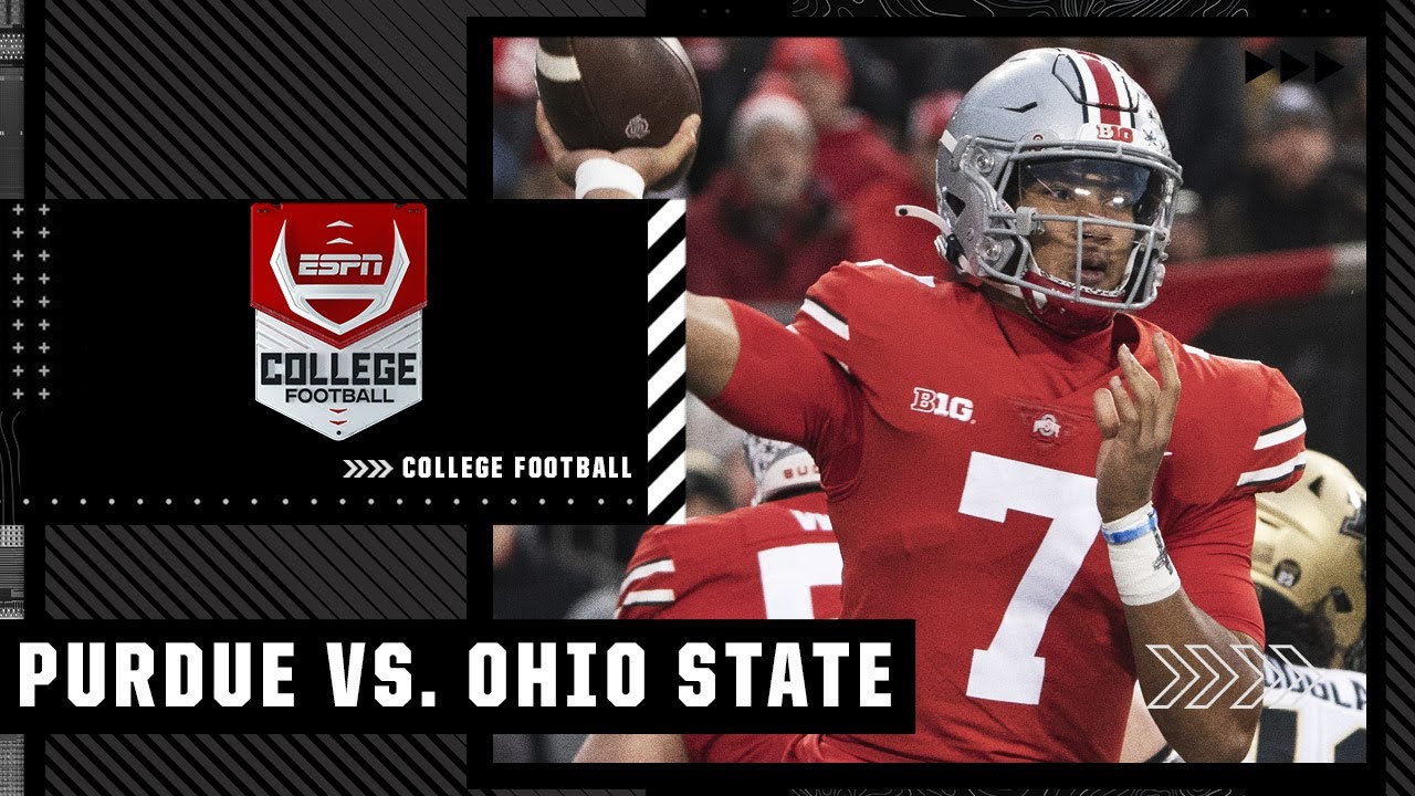 Purdue Boilermakers at Ohio State Buckeyes | Full Game Highlights