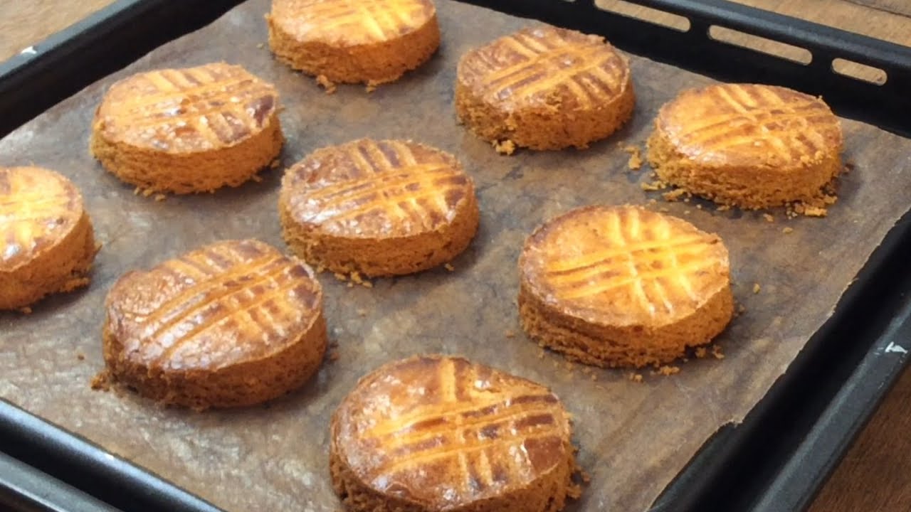 Galette Bretonne Recipe #102 厚焼きクッキー ガレットブルトンヌの作り方。