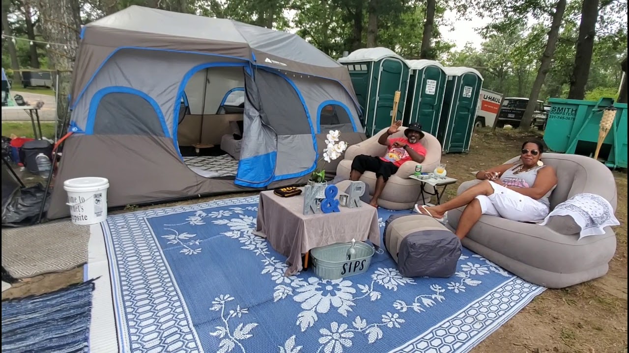 2019 Summer Oasis Music Festival Summary - Glamping Tent SetUp Tours Tent links in description