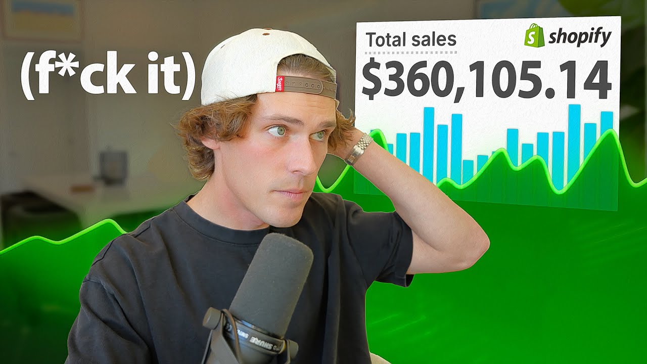 Я заработал 360 тысяч долларов за 30 дней на Shopify. Да пофиг, я всё расскажу.