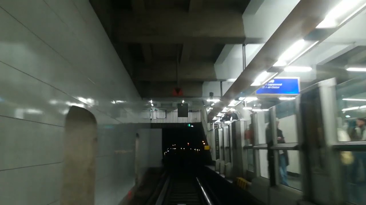 Ligne 1 : trajet en MP05 entre Châtelet et Château de Vincennes