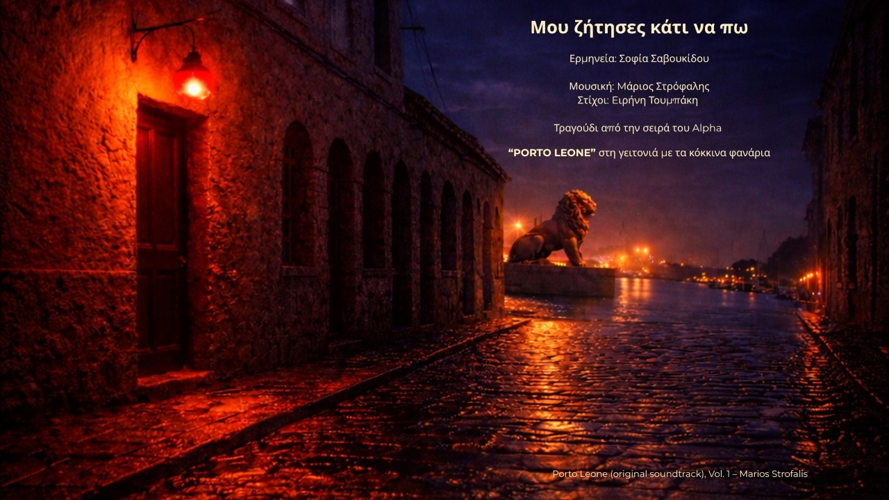 Μου ζήτησες κάτι να πω - Porto Leone - Σοφία Σαβουκίδου - Μάριος Στρόφαλης