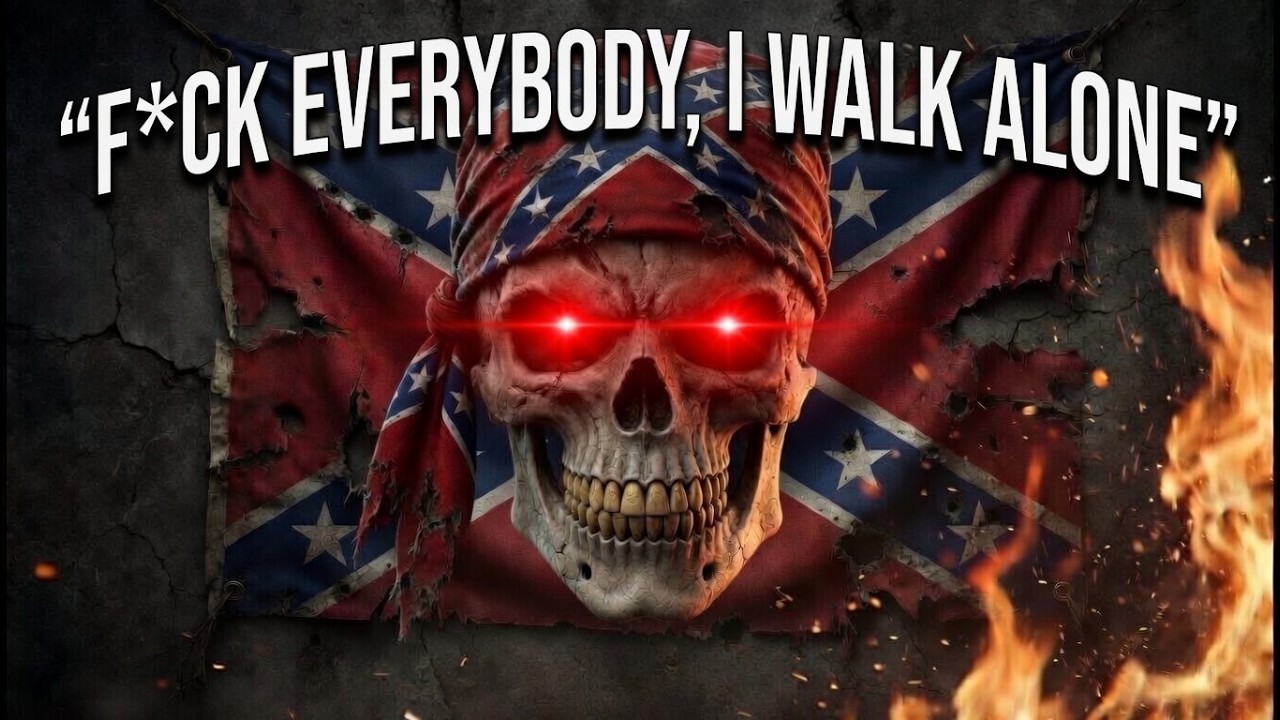 F*CK EVERYBODY, I WALK ALONE 💀 | Savage Dark Outlaw Country Rap Anthem |(Lyrical Music)